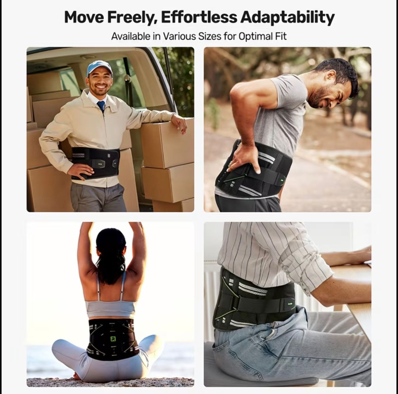 LenoraGo Lower Back support Belt