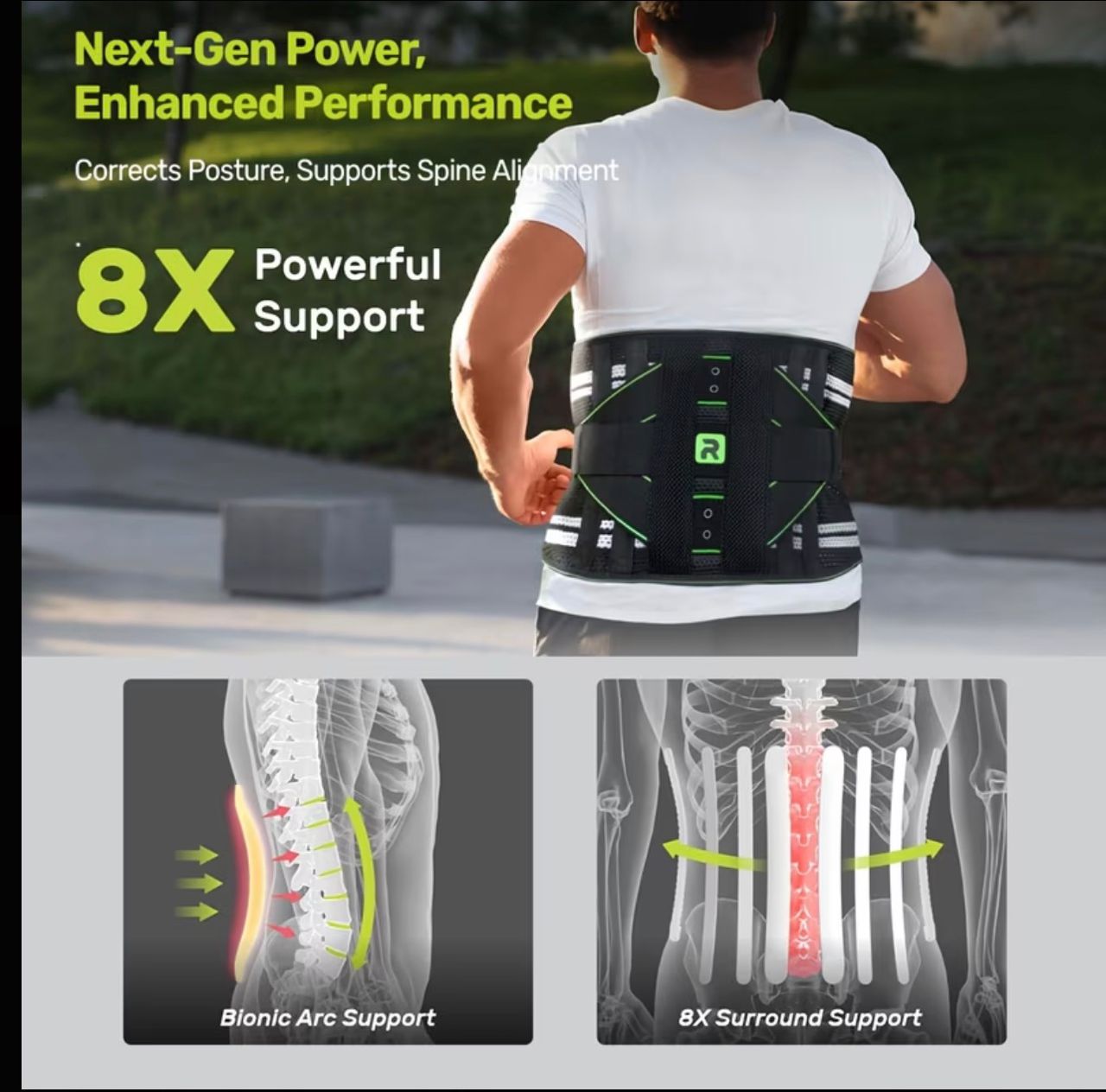 LenoraGo Lower Back support Belt