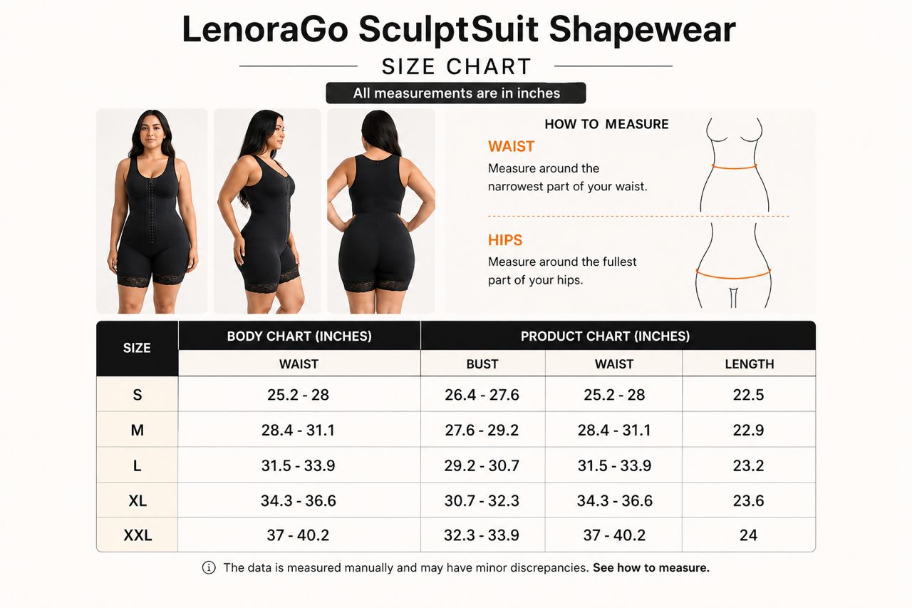LenoraGo SculptSuit Shapewear